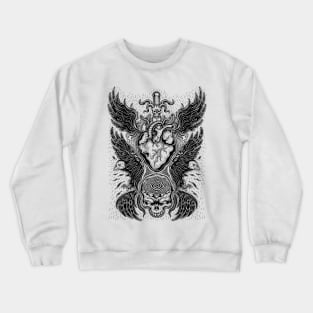 Flying heart Crewneck Sweatshirt